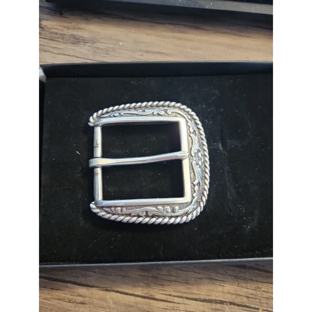 Montana Silversmiths Silver Bullet Flag Attitude Buckle A709P‎ Patriotic NEW
